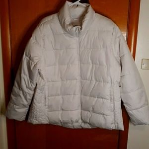 White old navy XXL puffer coat